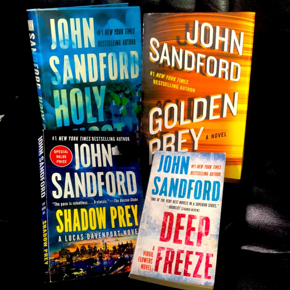 Collection of John Sandford books. 4 books in this set.
